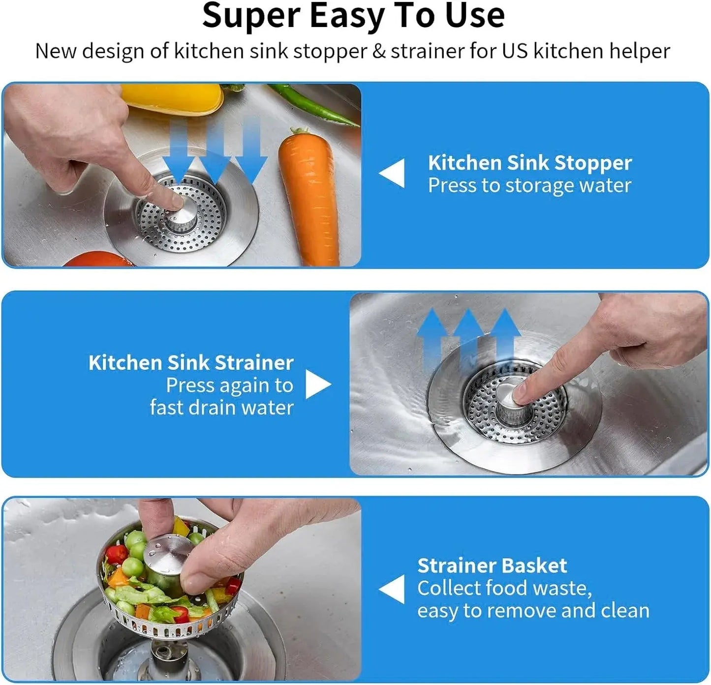 (1 + 1 Free) Stainless Steel Sink Saver